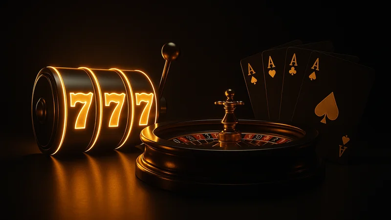 Auswahl an Slots und Live-Casino-Spielen bei Nomini